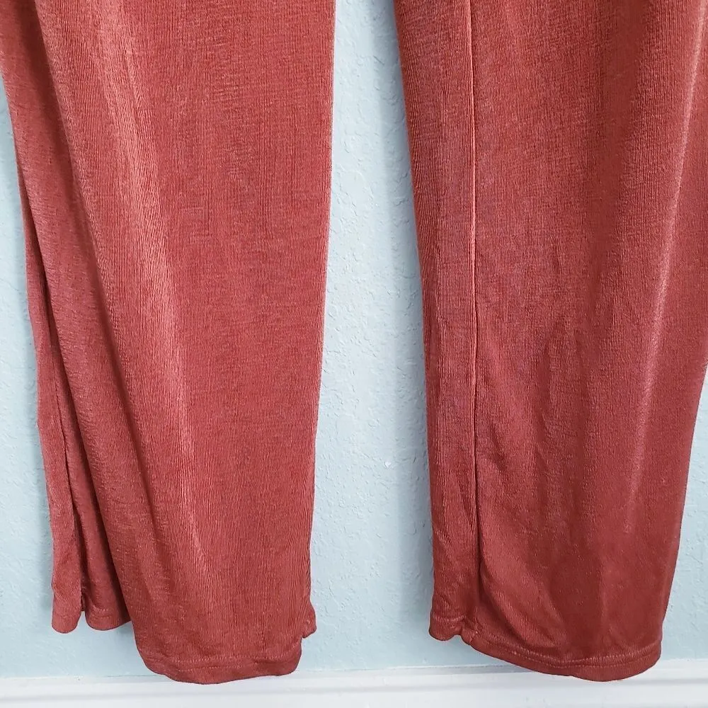 SHEIN‎ Rust Draped Front Cami Jumpsuit - Image 4