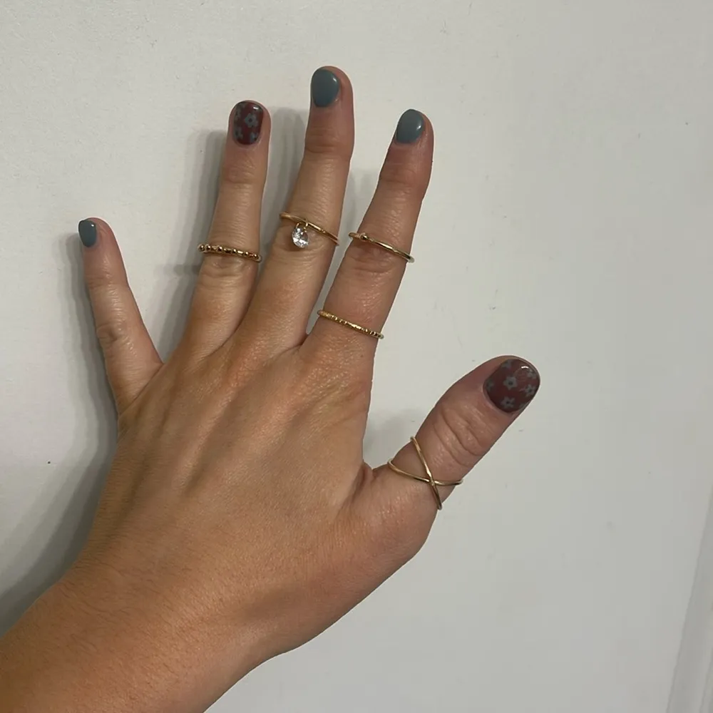 Bohemian Gold Ring Set 💛 Lot 16 - Image 3