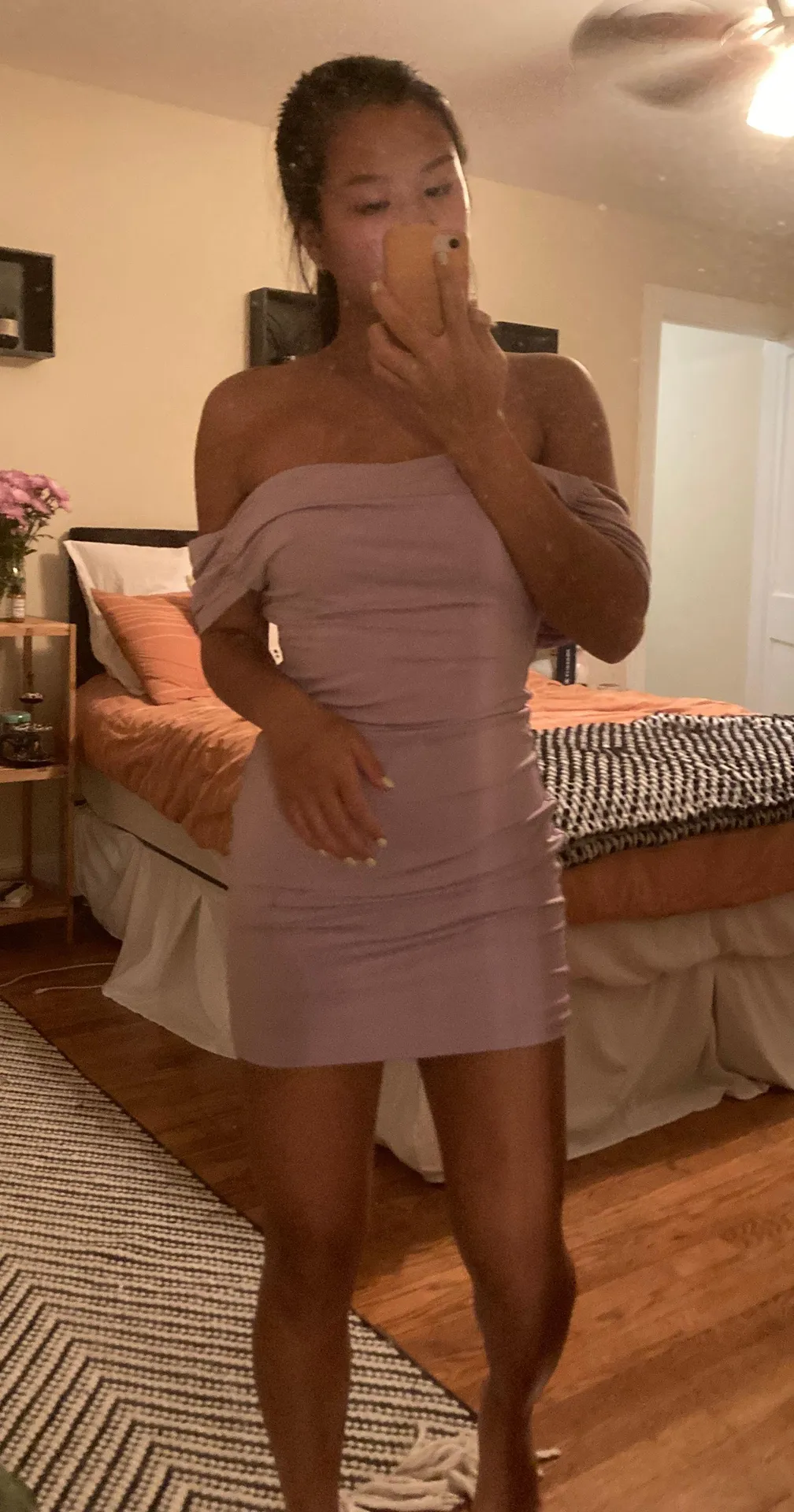 superdown Lavender Mini Dress - Image 3