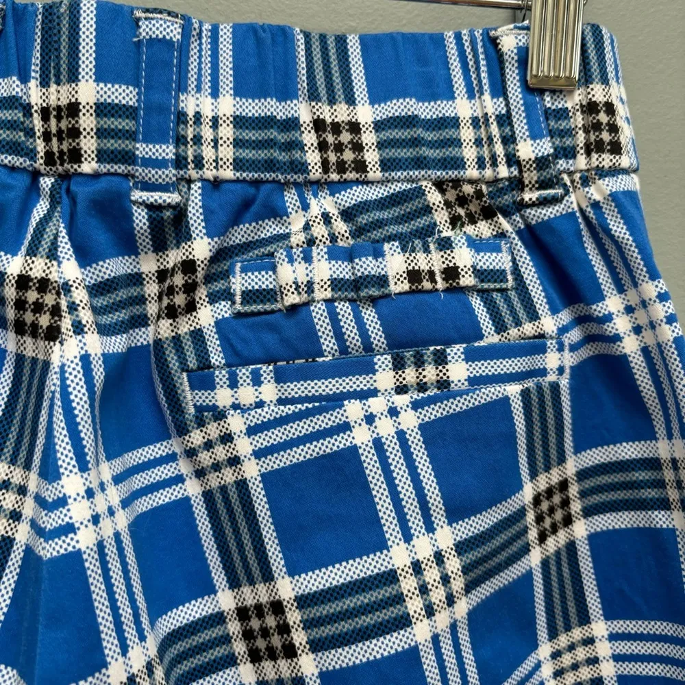 Loudmouth Fairway Gimme Pant Blue Plaid Golfing 6 - Image 6