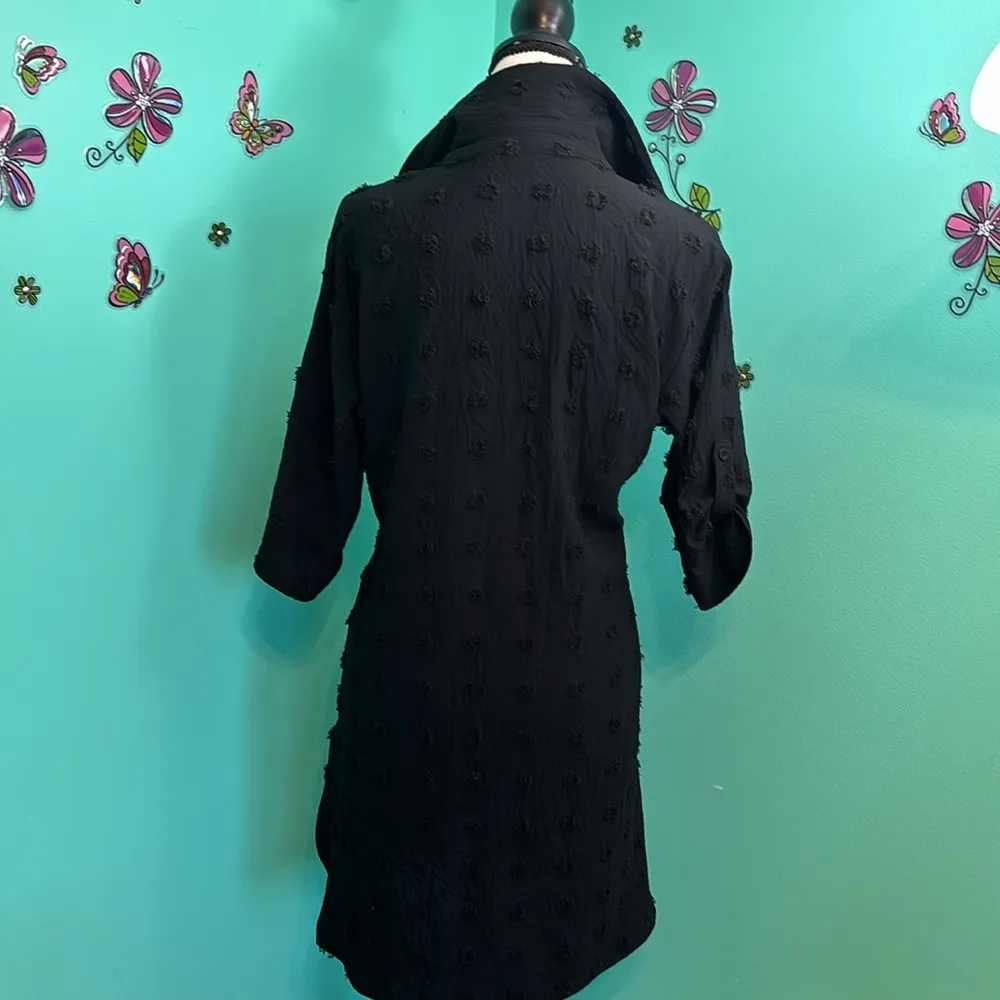 B brand flowy Dress/Swimsuit Cover Up Black - Image 9