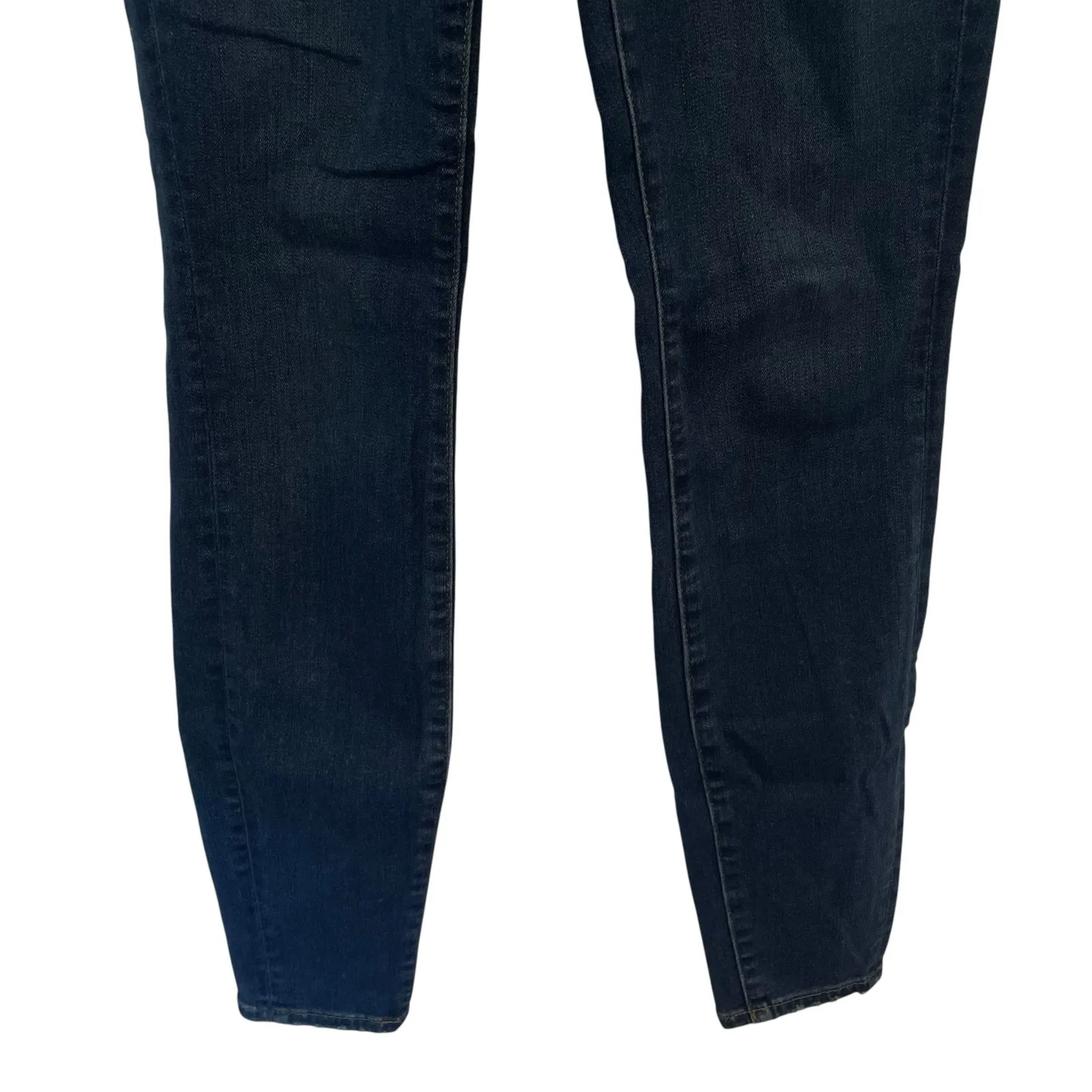 Good American Good Waist Extreme V Skinny Jeans Blue 346 Womens Size 4/27 - Image 8