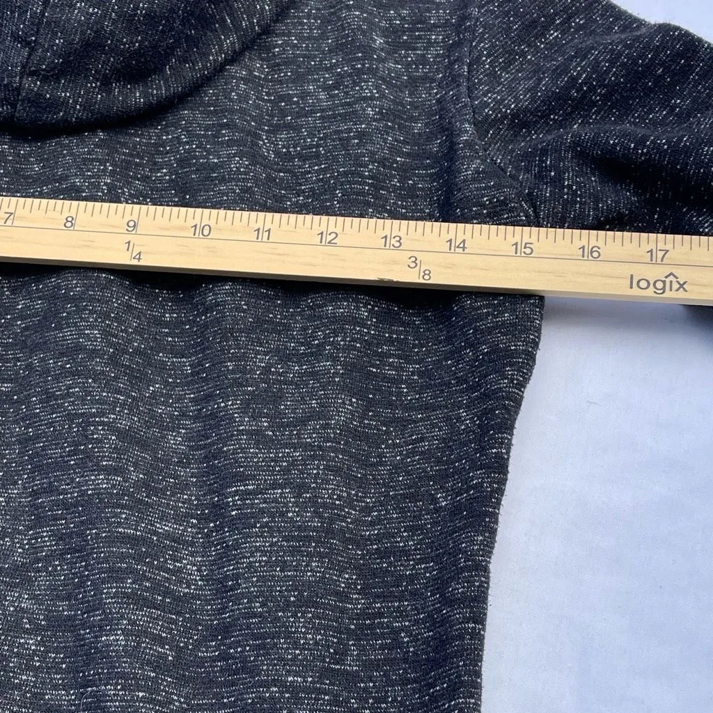 Reflex size XS fleece pullover hoodie. Black - Image 5