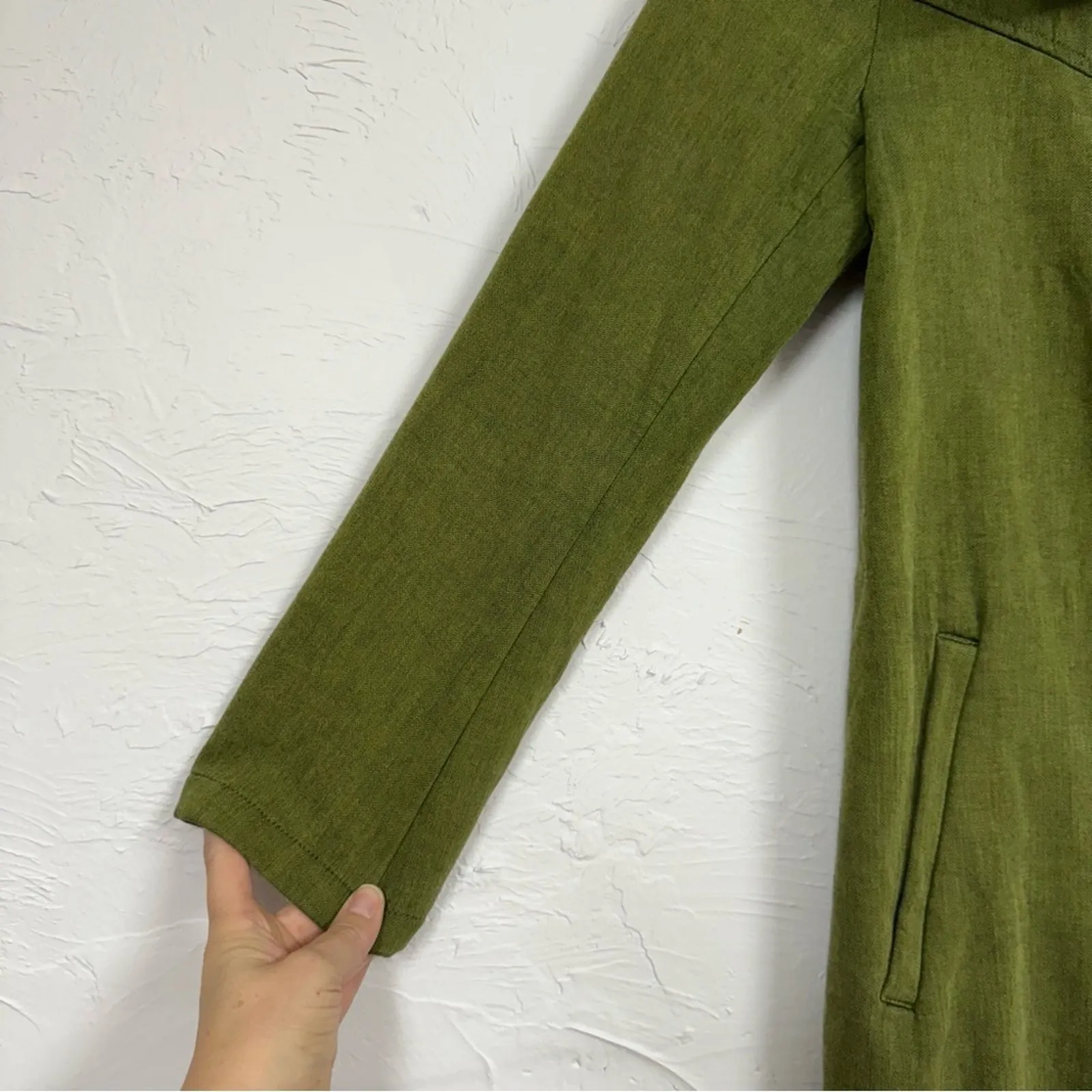 Mia Melon Green Whitney Insulated Jacket Womens XS Weatherproof Hooded Fall - Image 2