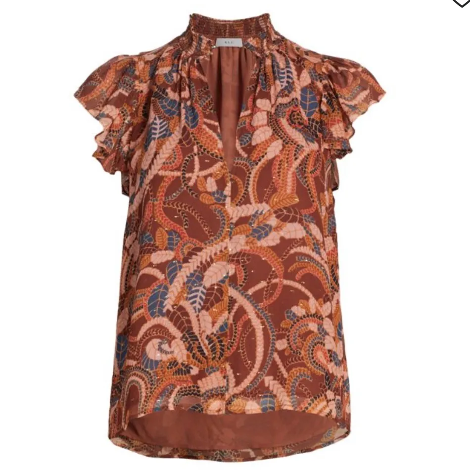 A.L.C. Hayley top Ginger orange 4 - Image 10