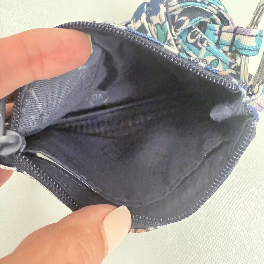 Vera Bradley Lisbon Medallion Cool Lighten Up Id Case And Lanyard Key Chain Set - Image 3