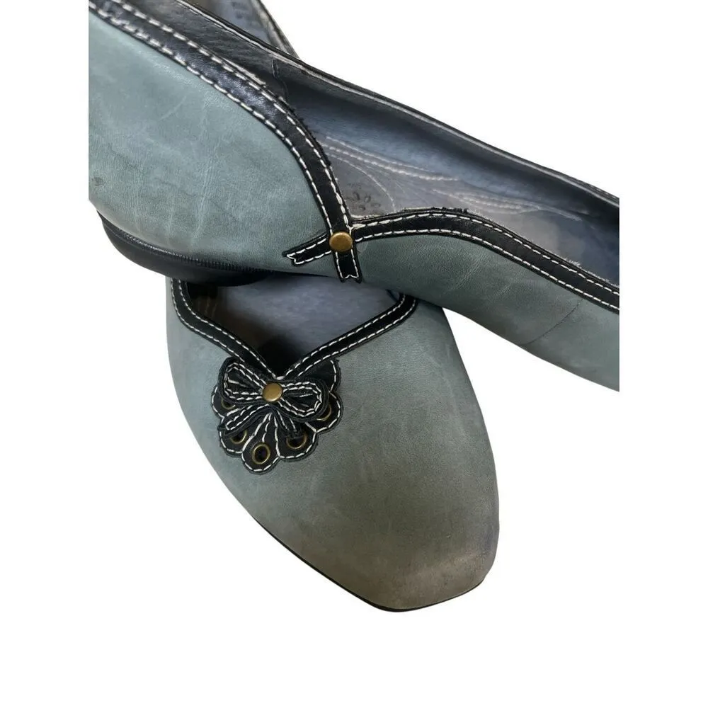 Indigo by Clark’s flats blue/gray sz 7.5 Blue - Image 5