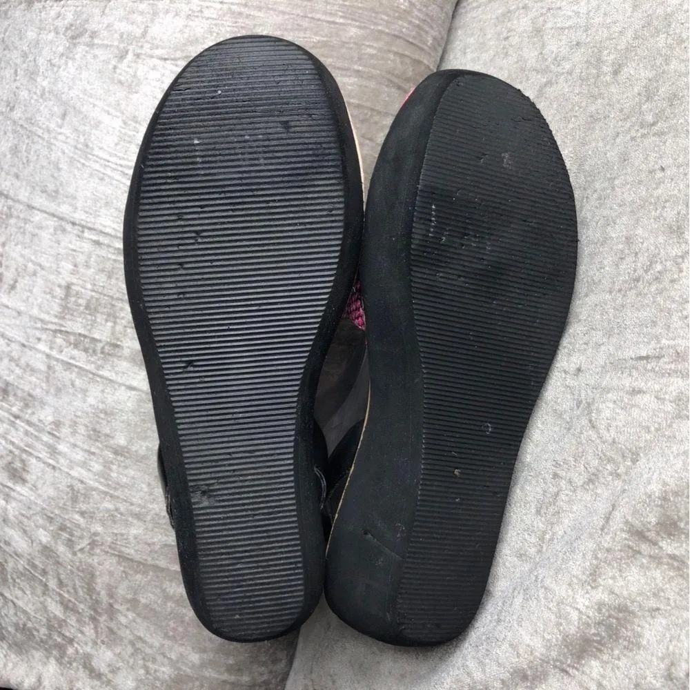 Kenneth Cole REACTION Women's Fine Glass Slingback Platform Sandal Pink 9.5 - Image 8