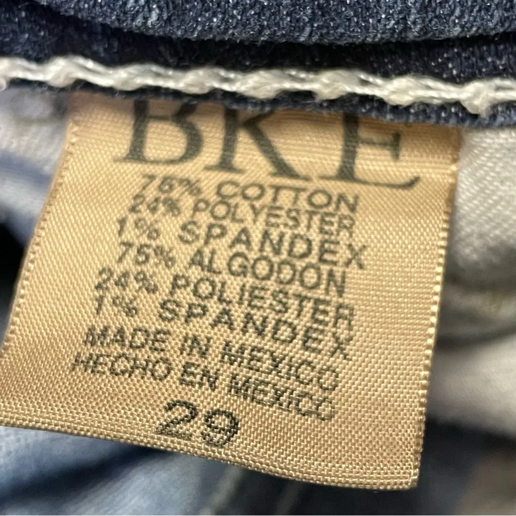 BKE Buckle Drew Denim Capri Jeans Stretch Womens 29 Contrast Stitch Western - Image 11