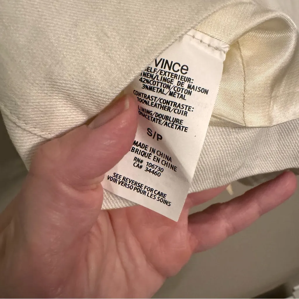 VINCE Asymmetrical‎ Moto Vest - Image 8