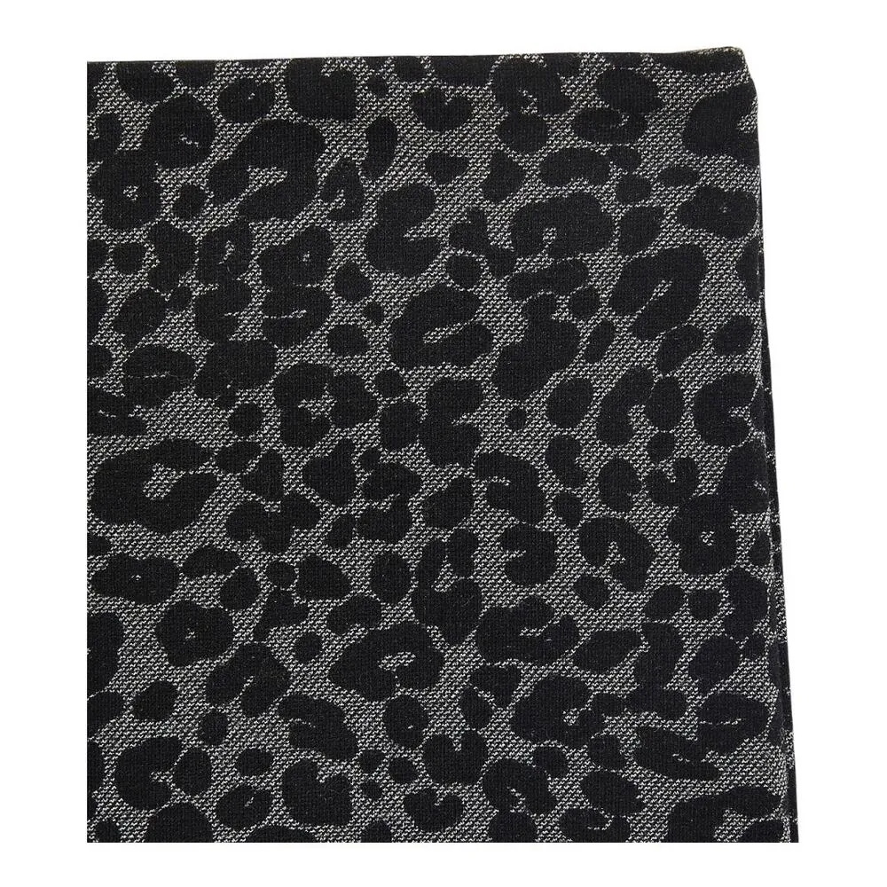 Loft nwt petite small black & gray Leopard Print Pull On Pencil Skirt​ - Image 3