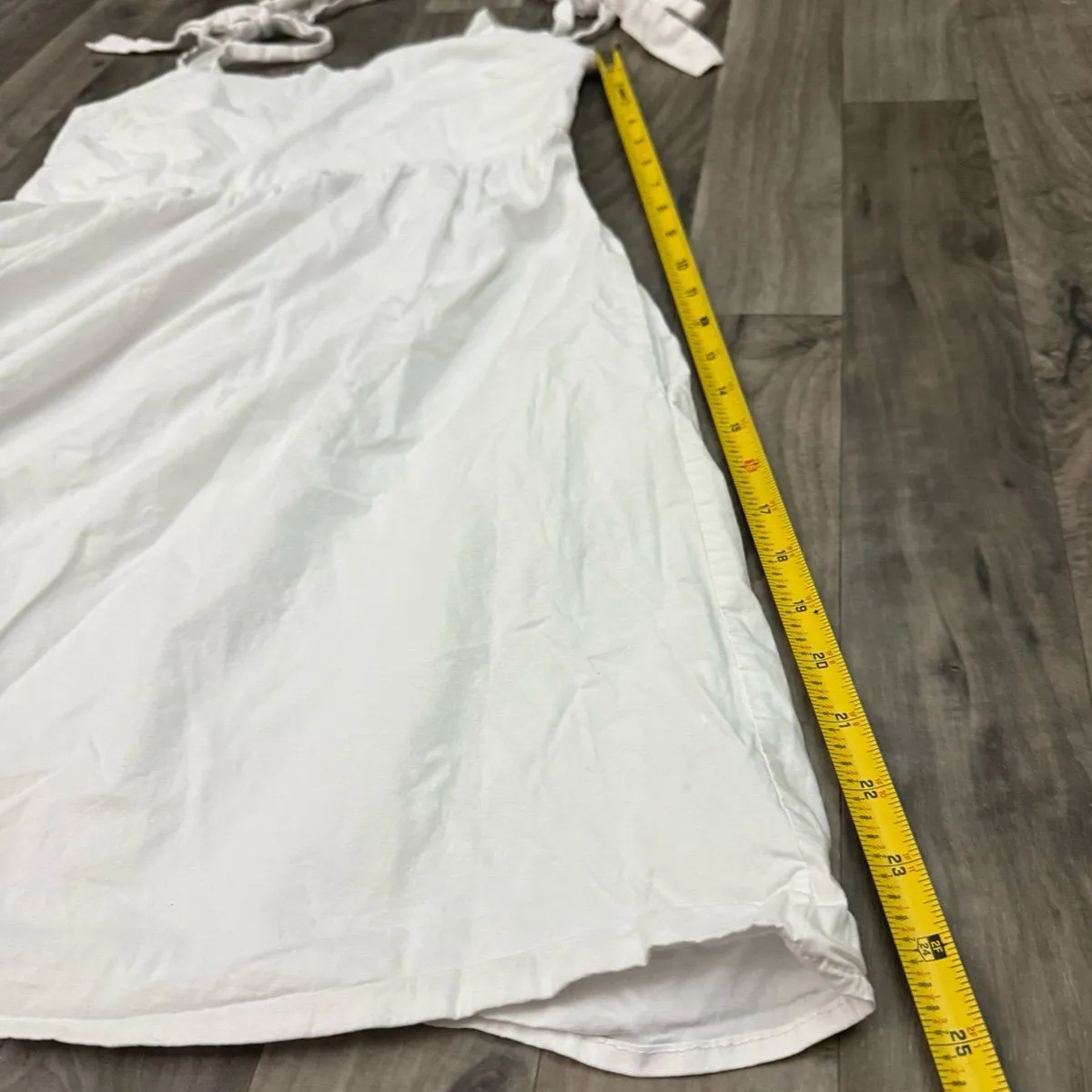 Clarisbelle white bow detail coquette cottagecore mini sun dress - Image 6