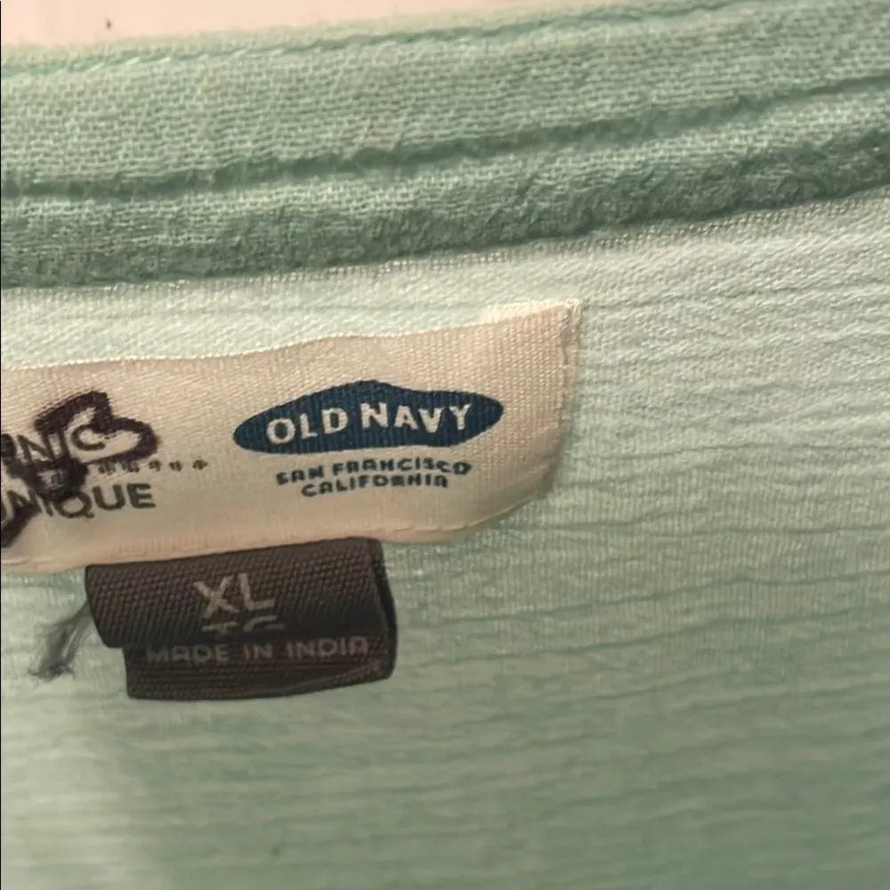 🫦🫦🫦BOGOHO 🫦🫦🫦Aqua Gauze Buttoned Blouse with Mandarin Collar - Image 6