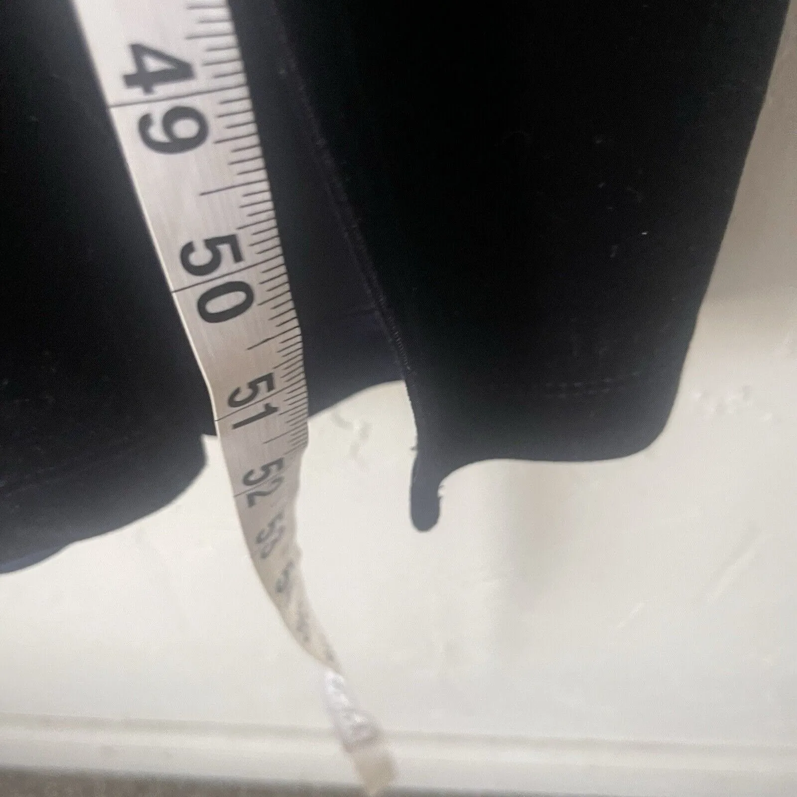 CDC Vintage 90s‎ Size 10 Dark Velvet Blue Witchy Grunge Fairy Maxi Dress - Image 11