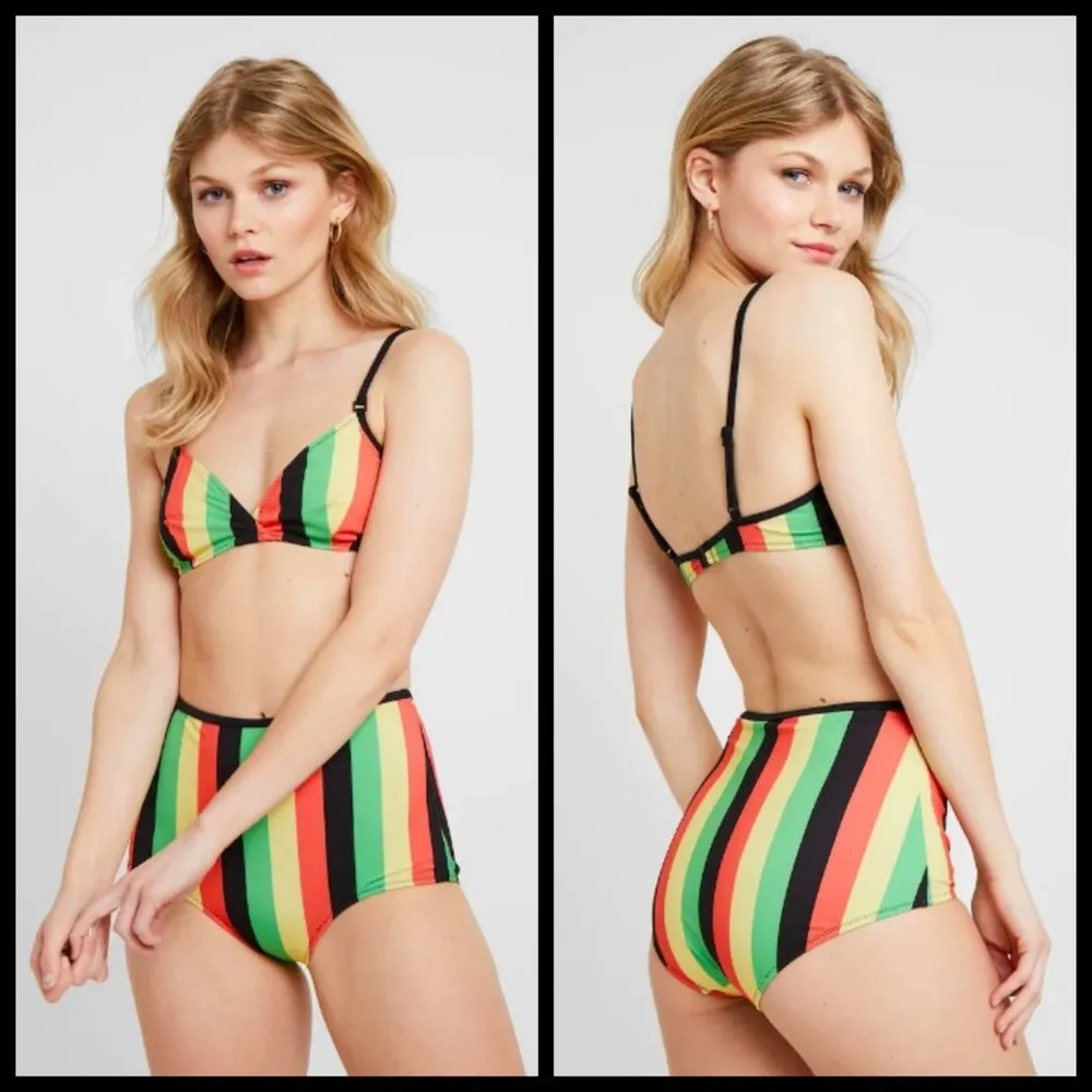 💕SOLID & STRIPED💕 Brigitte Bikini Jamaica Stripe - Image 3
