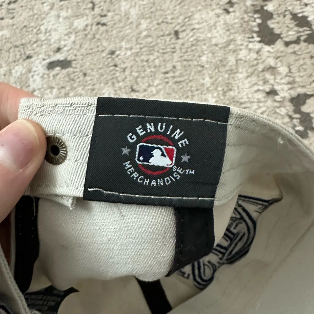 Tampa Bay Rays Tan Adjustable Baseball Cap - Image 4