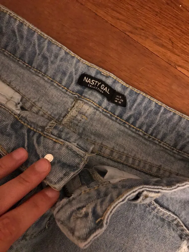 Nasty Gal Denim Skirt  - Image 4