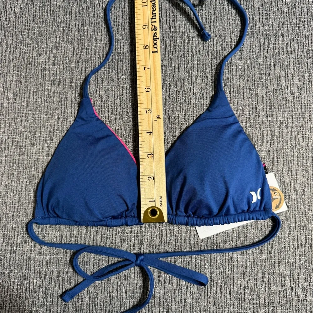 Hurley Women’s Reversible Basic Triangle Bikini Top - Image 9