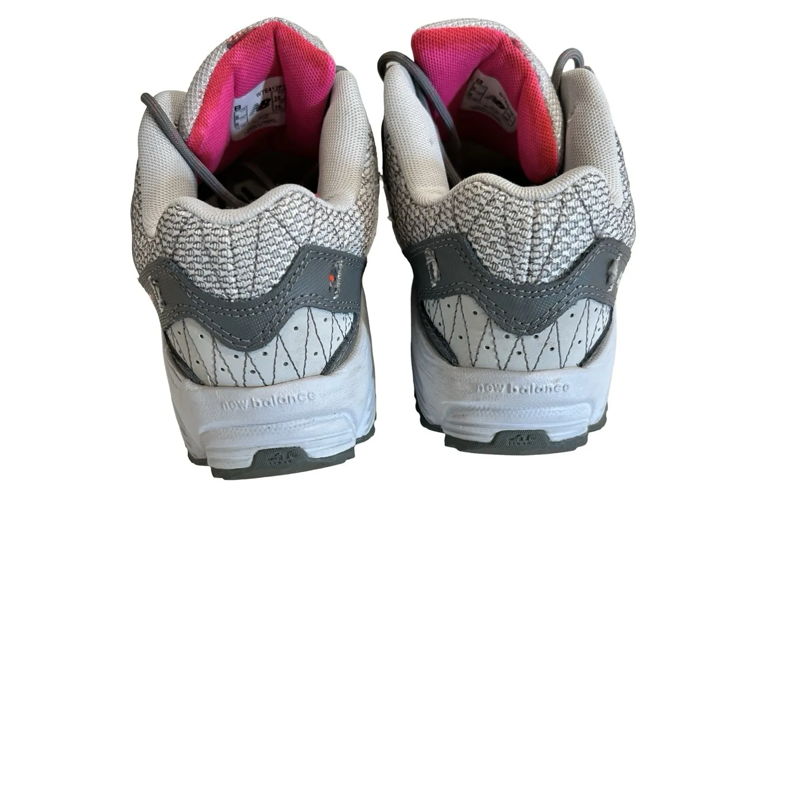 New Balance 412 Trail Running Shoes Low Gray Women's Size 8 B - Width WTE412P1 - Image 3