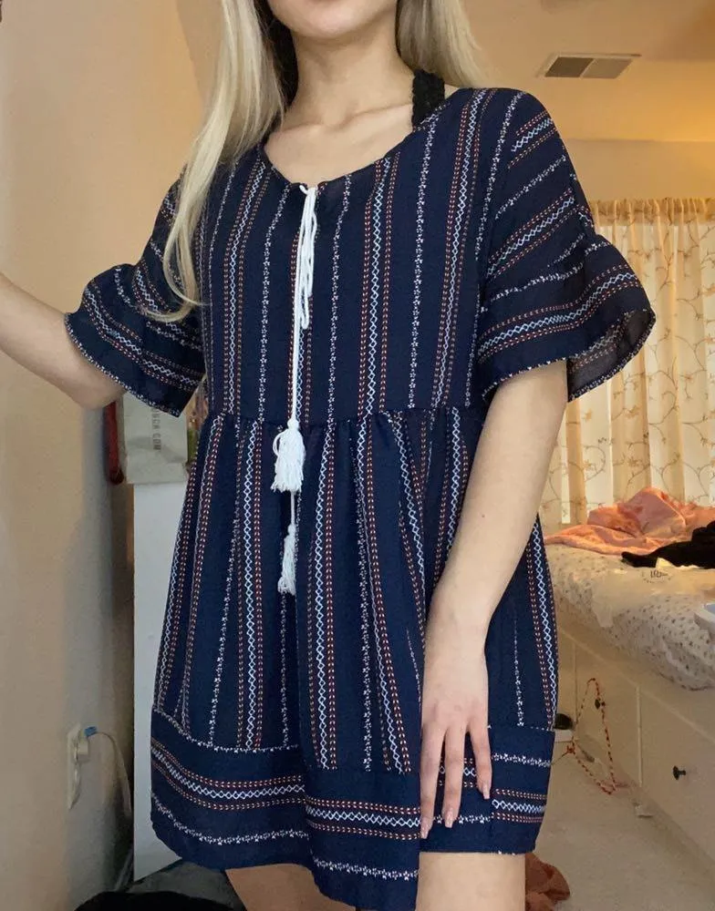 Boutique Tribal print shift dress - Image 2