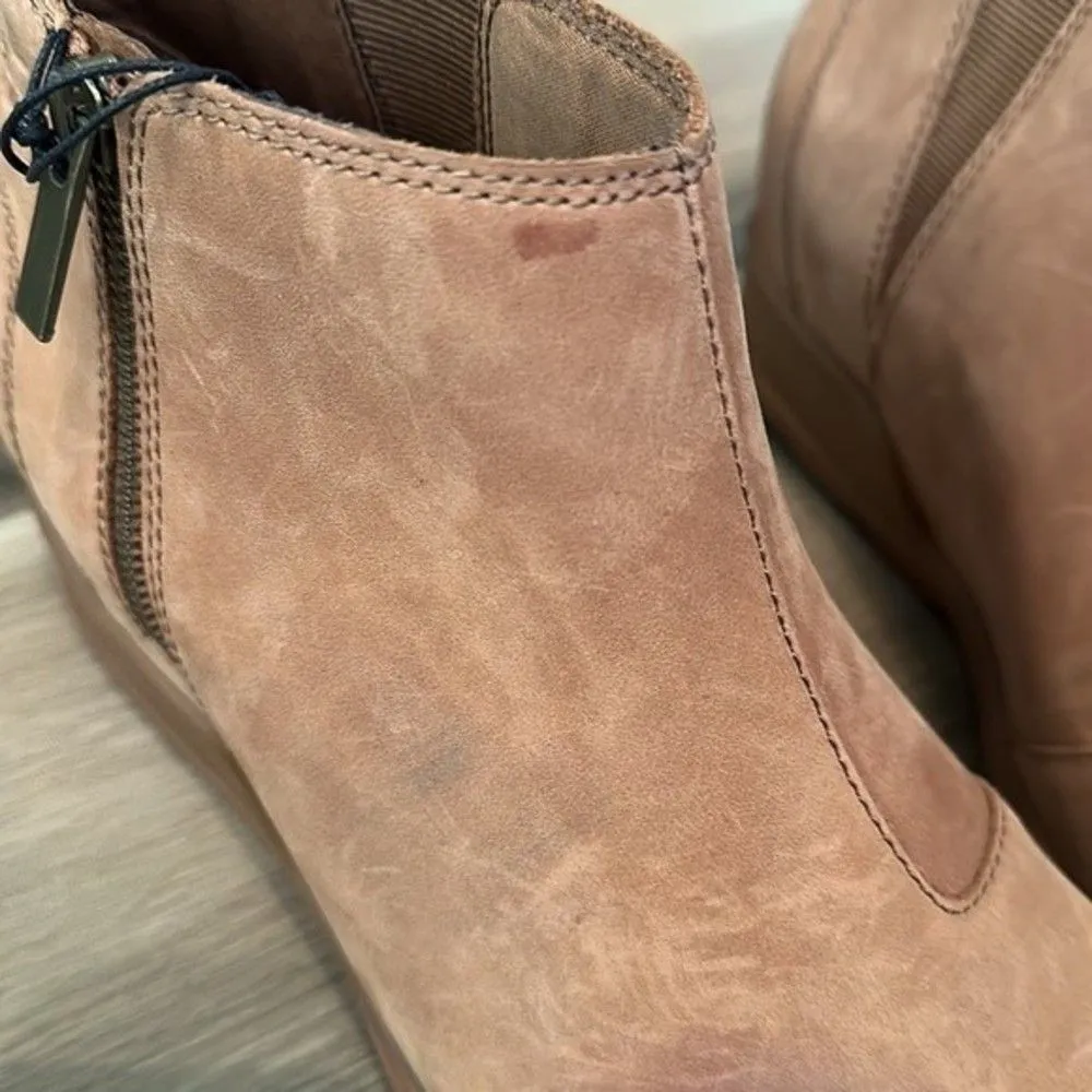 Sorel Ellie Zip Up Suede Boots, Size 11 - Image 9