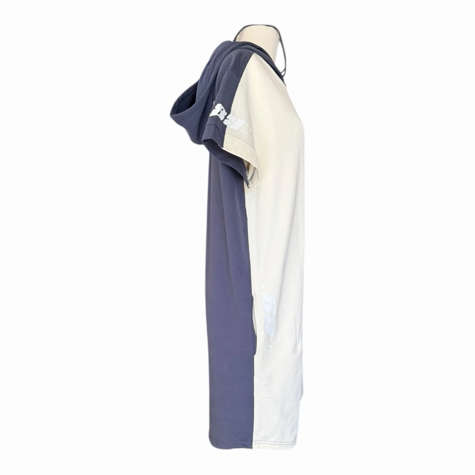 G-Star RAW Sobiru Hoodie Sweat Dress Graphic Short Sleeve Size XS NWT Streetwear - Image 7