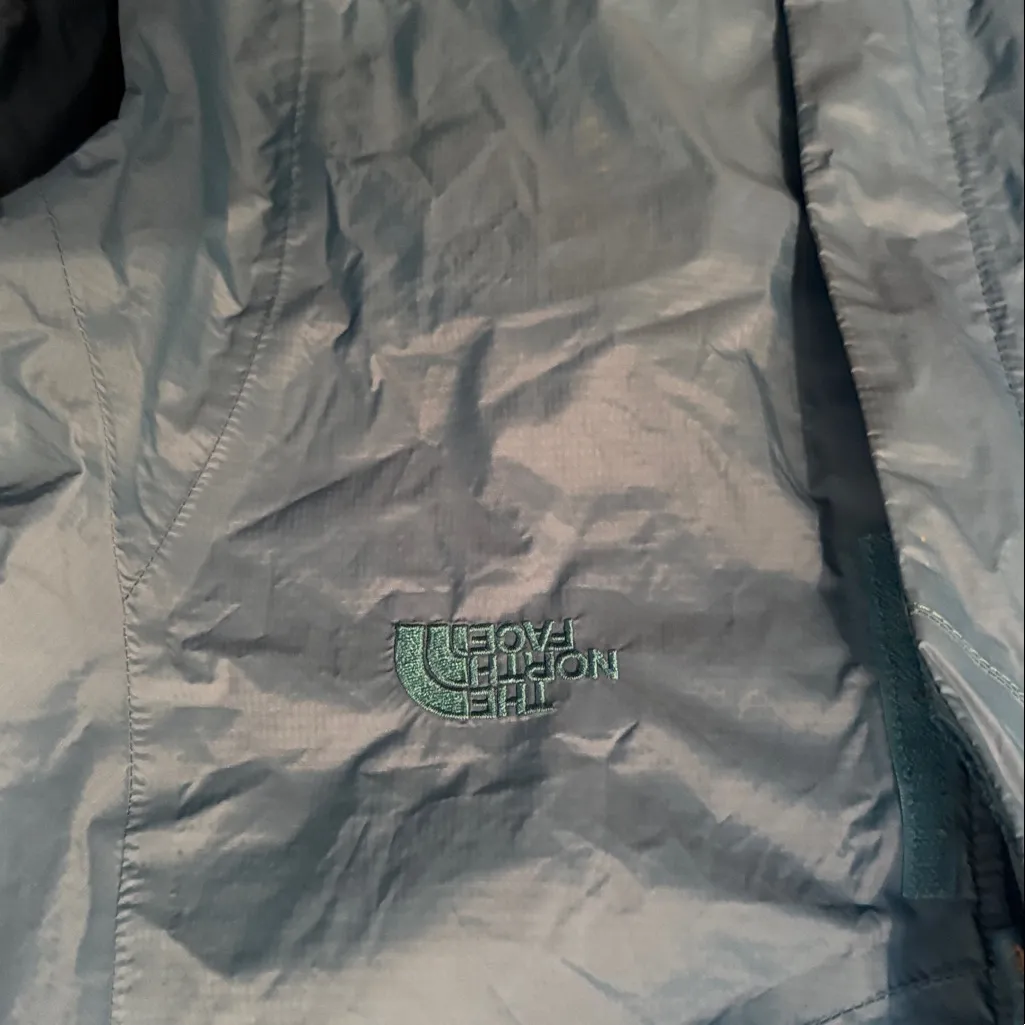 The North Face Womens Hyvent 2.5L Hooded Rain Jacket Blue Size S - Image 2