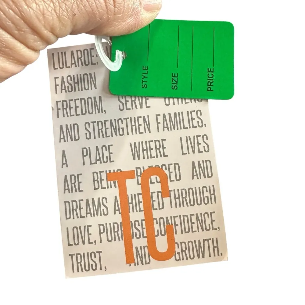 Lularoe women's TC (12-18) Patriotic USA Leggings New no tags - Image 3