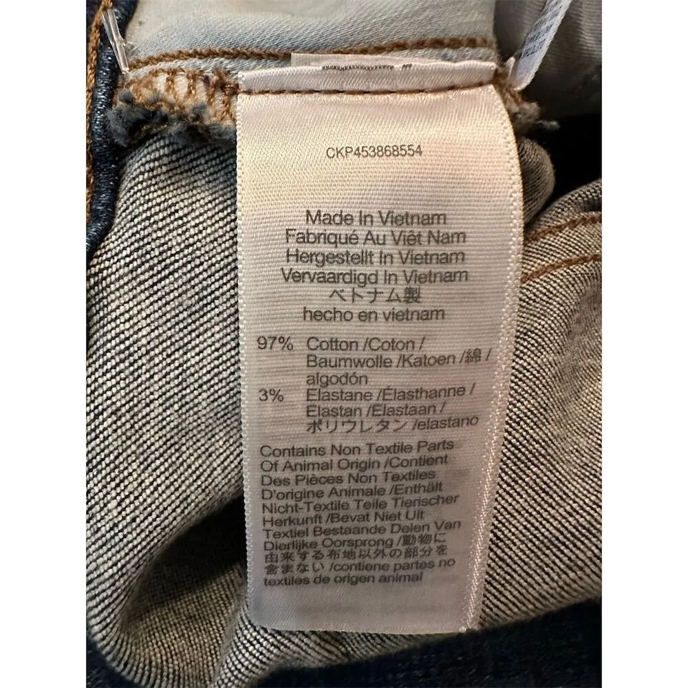 Madewell Women's Curvy High-Rise Skinny Jeans Blue Size 26 - Image 8