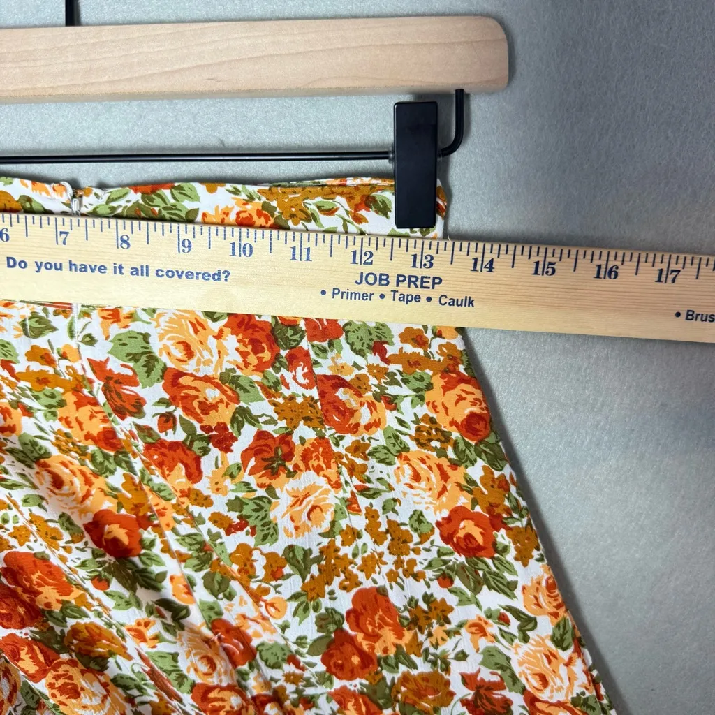 Faithful the Brand Women’s Asiya Skirt in Apricot Le Rose Floral US 8/L Revolve - Image 11