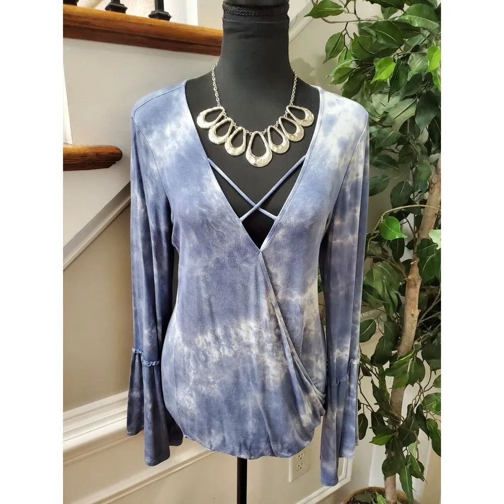 Soft & Sexy Women Blue Viscose V - Image 2