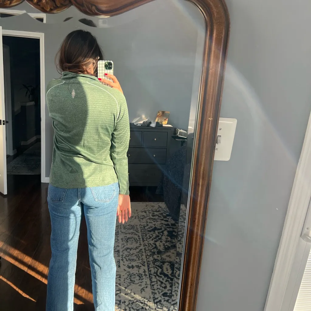 MSU Green Quarter Zip Size M - Image 5