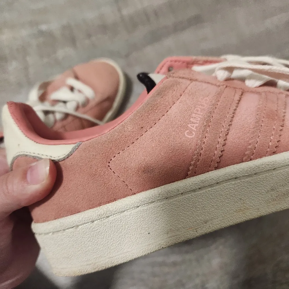 Adidas Pink Campus Sneakers Size 7 - Image 13