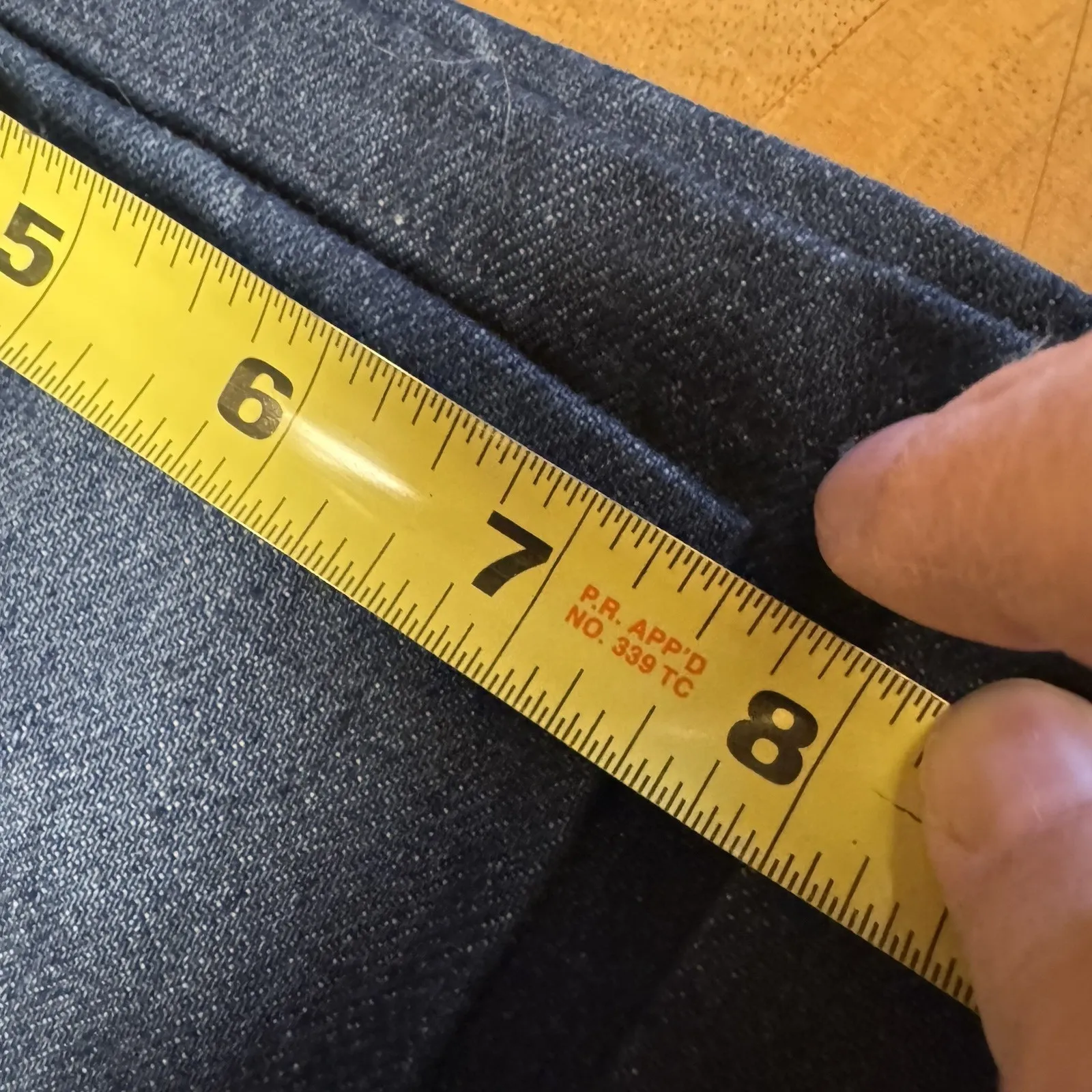 Vintage 90s Unworn Women's Calvin Klein Dark Wash Jeans Size 9 Style 11000 USA - Image 15