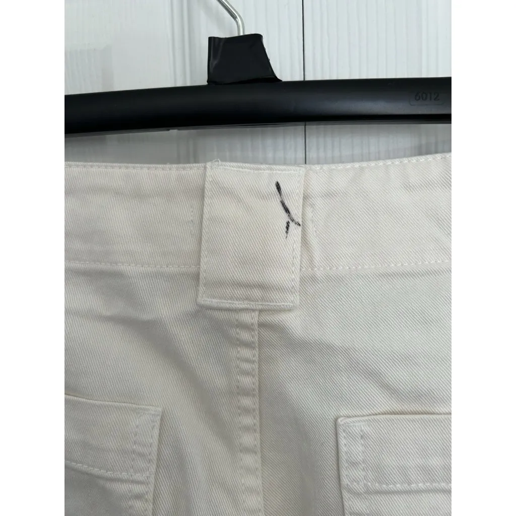 Madewell The Tapered-Leg Utility Pants Lighthouse Ivory Size 24 NV175 - Image 11
