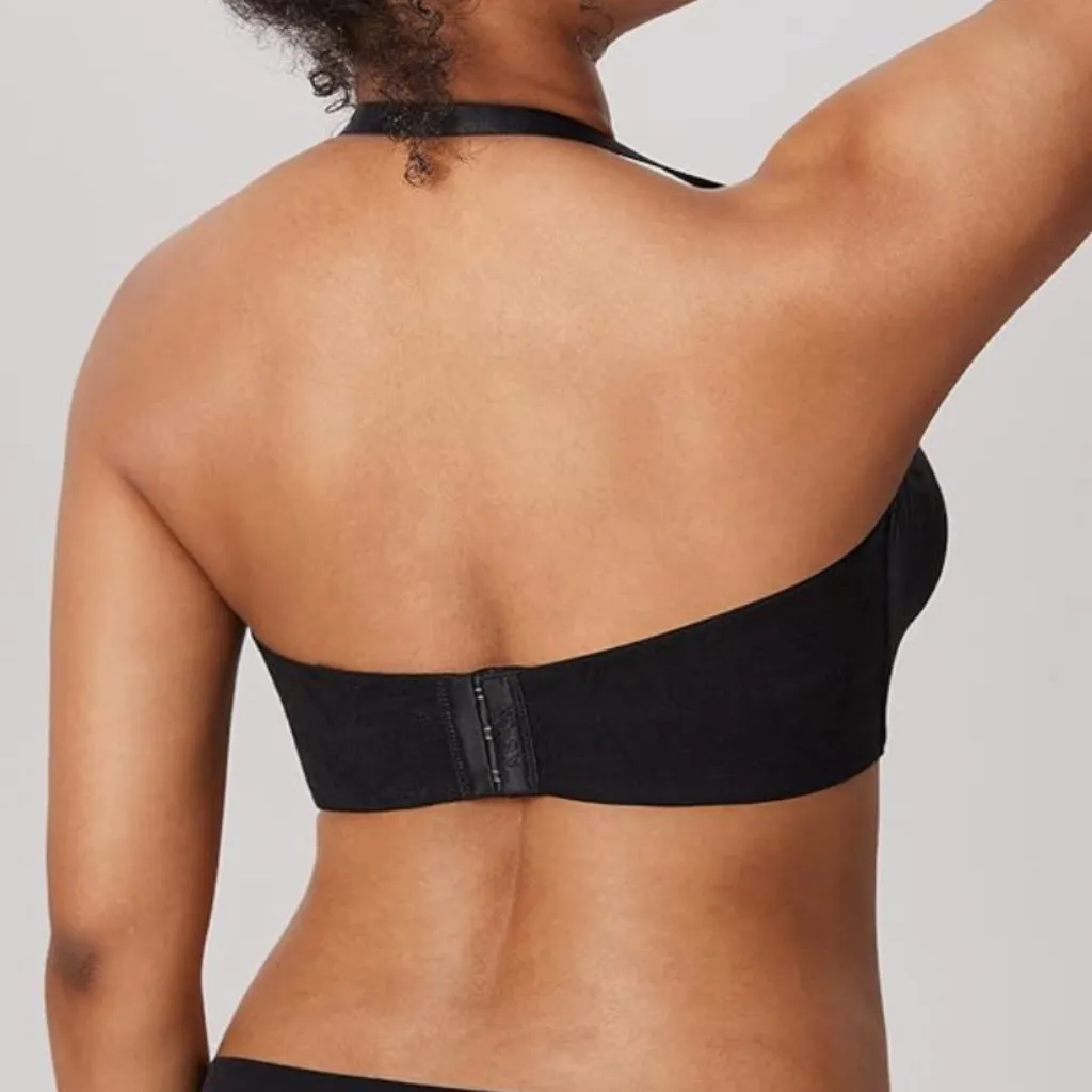 Aisilin Strapless Bra Black Lace 38D Size undefined - Image 4