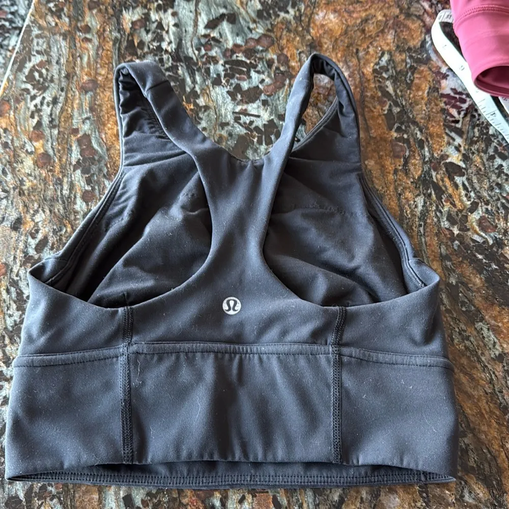 Lululemon Wunder Train Longline Bra C/D Black Size 4 - Image 7