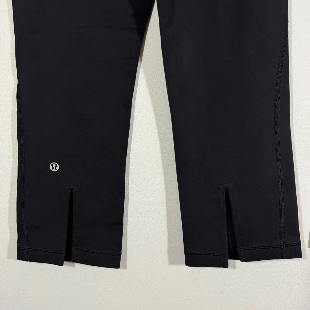 Lululemon Gather & Crow Back Slit Ruched Crop Leggings - Image 8