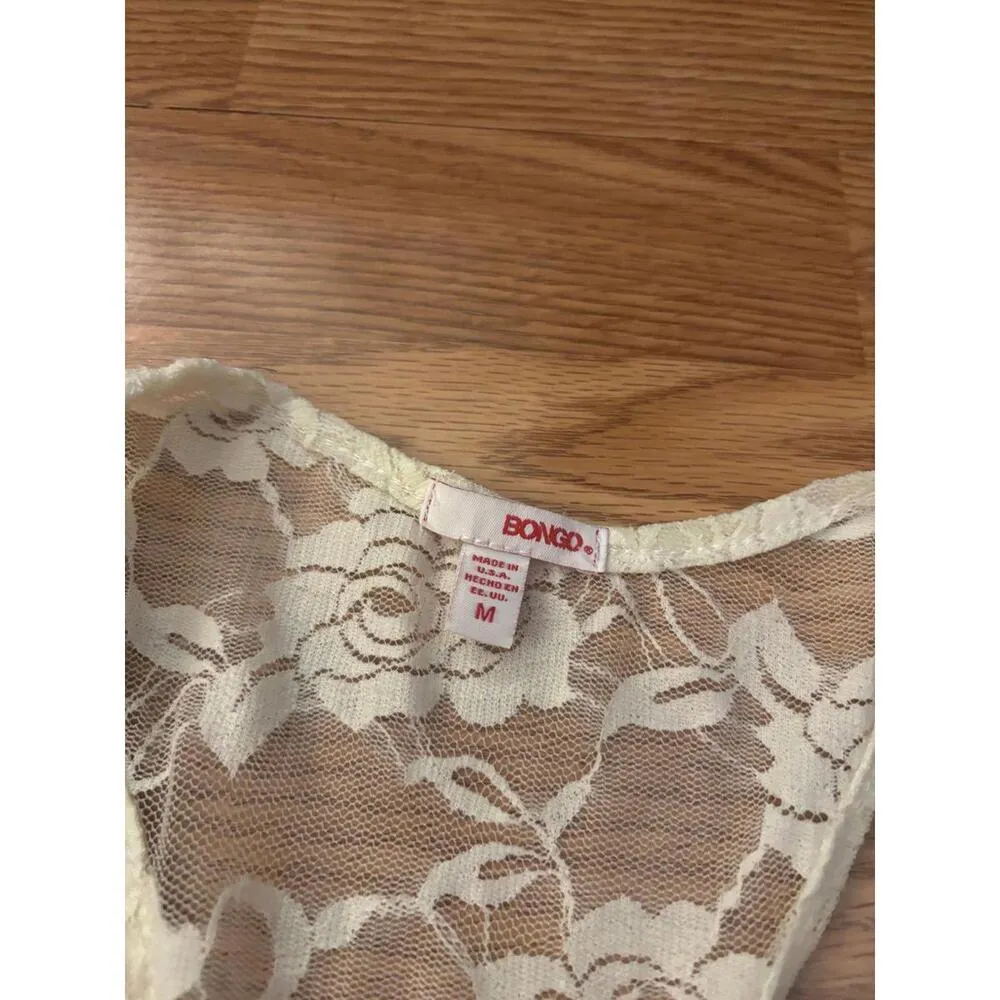 Lace Tank Top Size Medium - Image 2