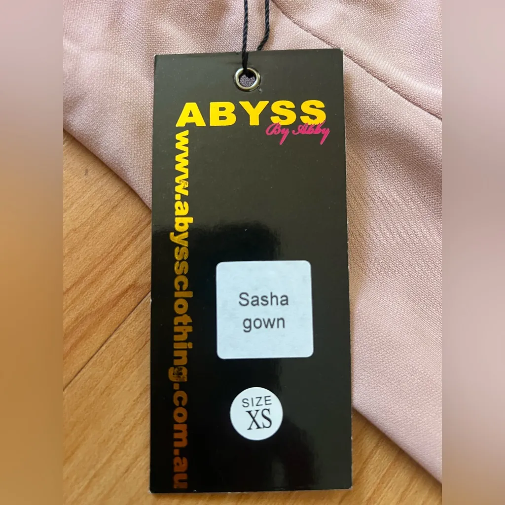 Abyss by Abby "Sasha" Formal Dress Pink SZ XS - Image 6