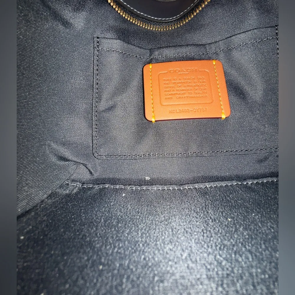 NWT ❤️ Coach City Mini Tote Bag In Signature Canvas With Cherry Print CY737 - Image 6