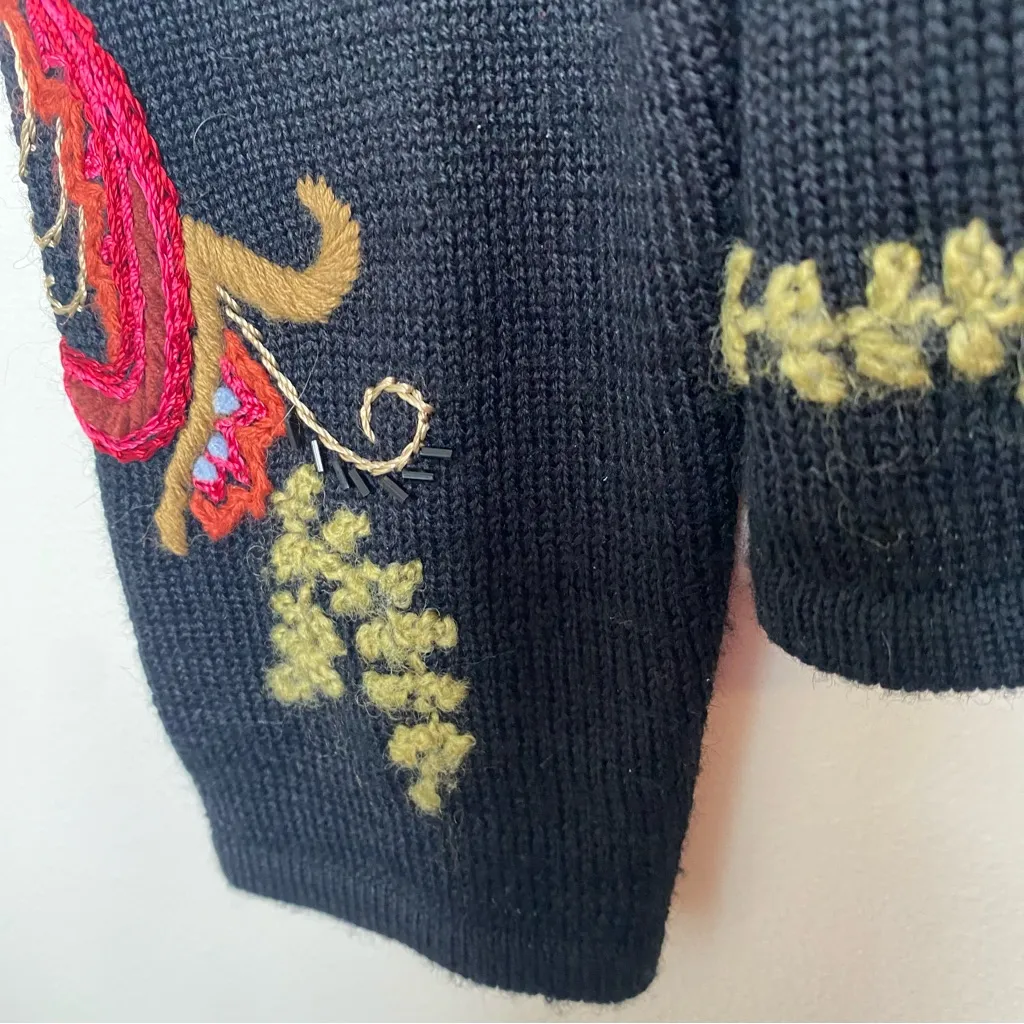 Talbots Petites Full Zip Wool Blend Cardigan Sweater S - Image 7