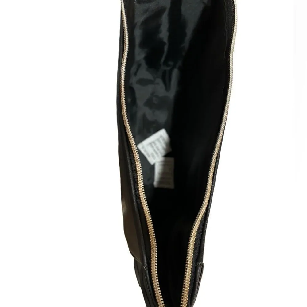 NWT Jeffree Star Black Bat Wing Cosmetic Bag – Makeup Pouch – 13x6x3 - Image 3