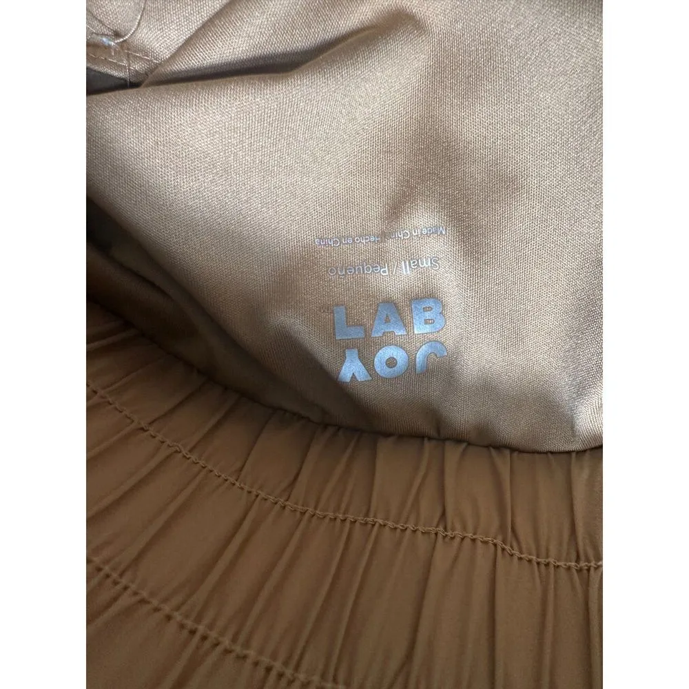 Joy Lab Yellow Mustard High Waisted Workout Shorts Size Small - Image 3