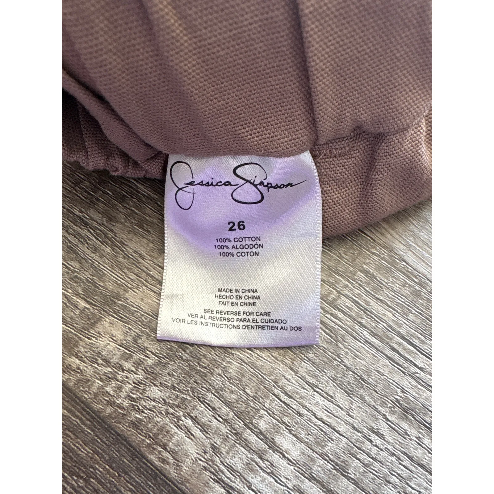 Jessica Simpson Mirage Brown shorts size 26 - Image 3