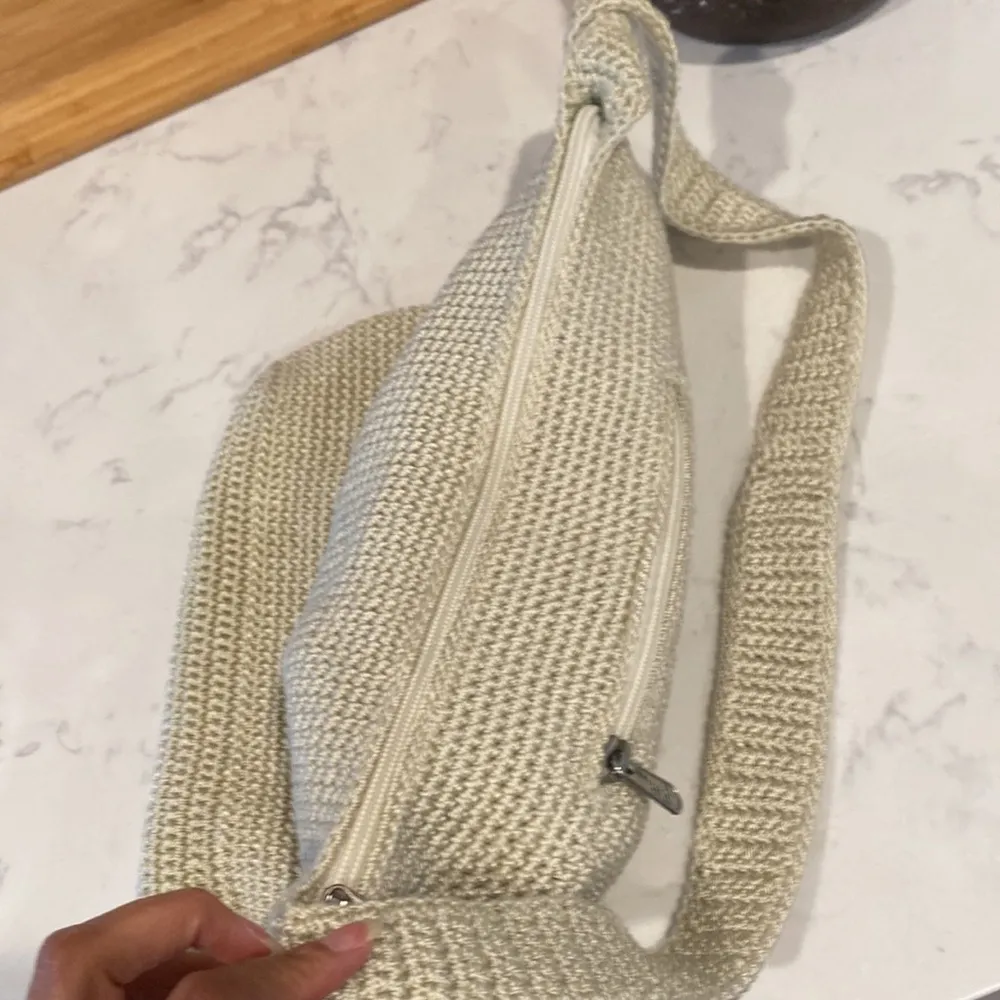 The Sak creak woven crocheted bohemian cottage core minimalist shoulder bag - Image 6