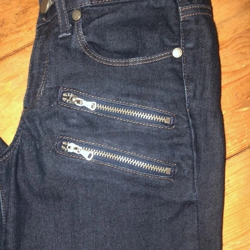 PAIGE TRANSCEND EDGEMONT MID-RISE SKINNY STRETCH DAYTON N/WHISKERS - Image 3