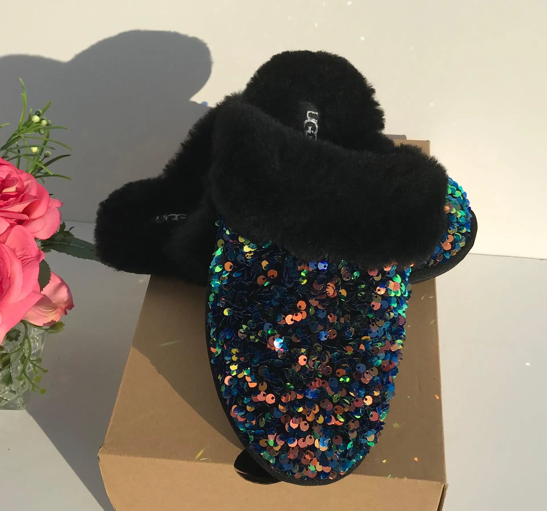 UGG Scuffette II Stellar Sequin Slippers - Image 3