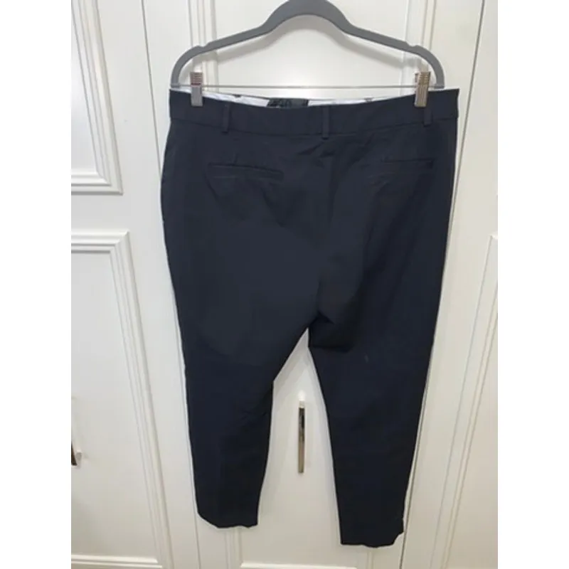 Crown & Ivy Women's Size‎ 16 Black Ankle Pants Straight Leg Casual - Image 5