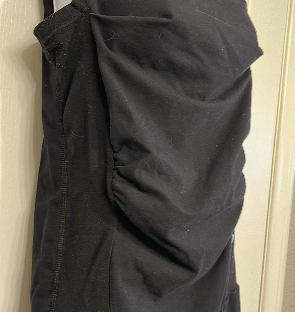 Women's Postpartum Maternity Baby Black Carrier Tank Top Size XL EUC #CA - Image 4
